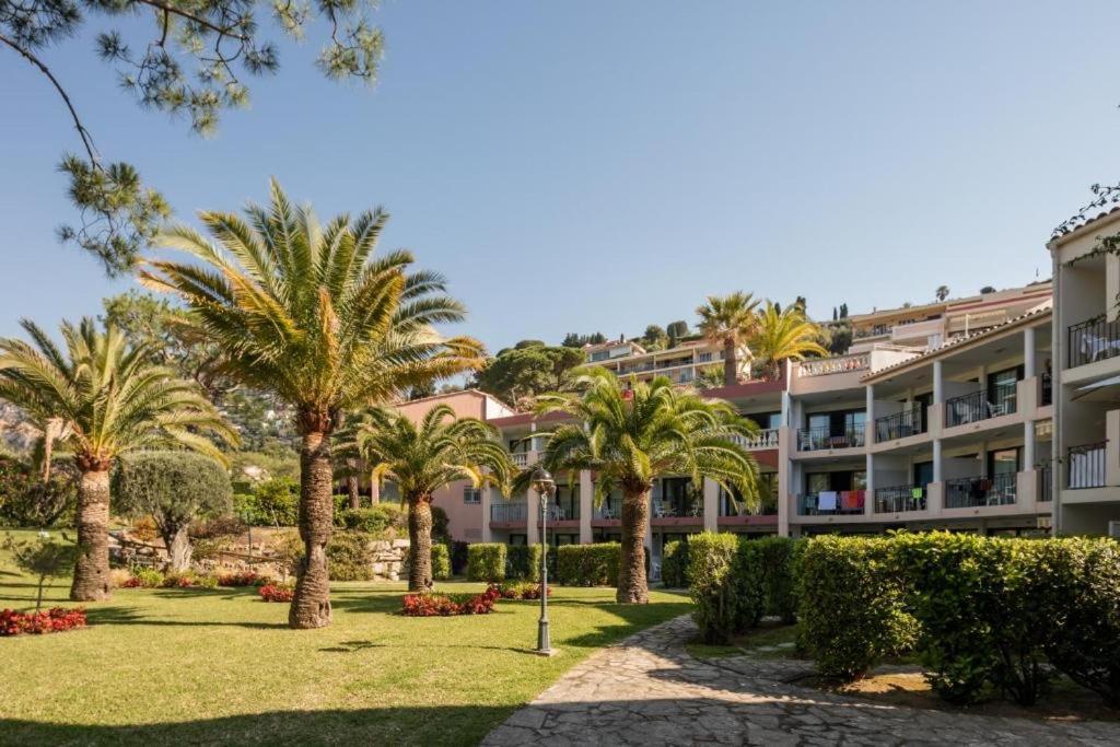 Appartement Bord De Mer Residence L'Ange Gardien ヴィルフランシュ・シュル・メール エクステリア 写真